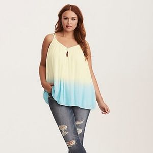 Ombre Braided Tank Top torrod size 3